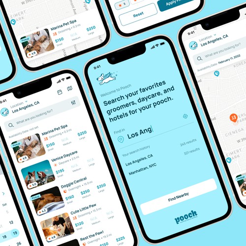 Pooch App Design