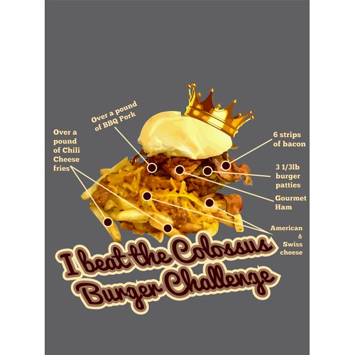 BURGER CONTEST t-shirt DESIGN!!!!