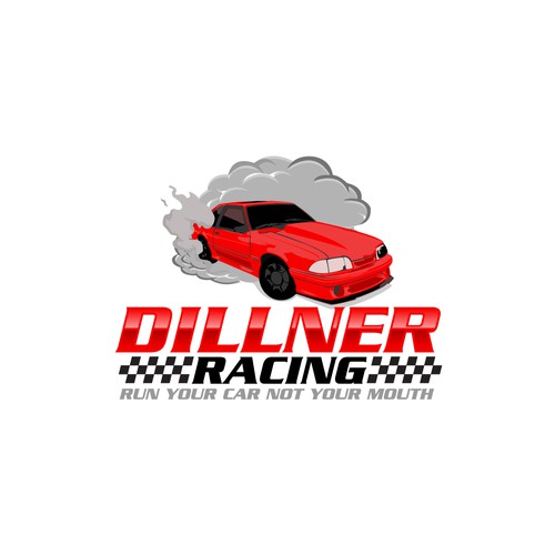 Bold logo for automotive