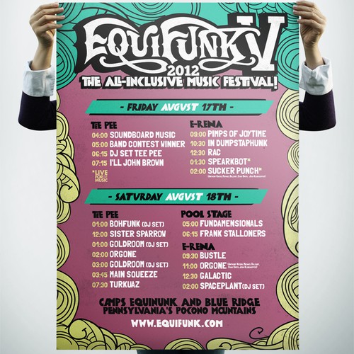 art or illustration for Equifunk: The All Inclusive Music Festival