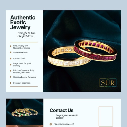 Luxurious Jewellery Flyer