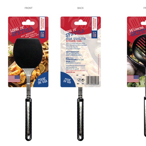 Package for Kitchen Tools