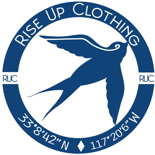 Logotipo feito para a Rise Up Clothing