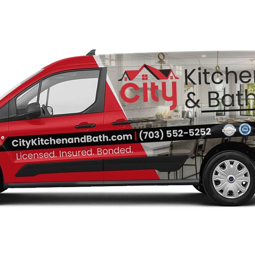 City Kitchen & Bath Car Wrap