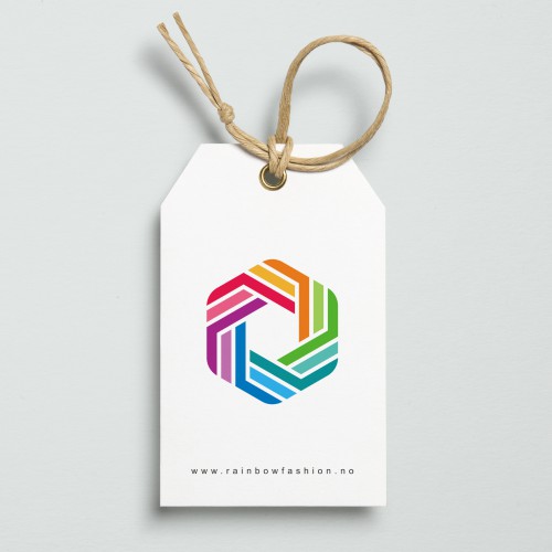 Logo design for Rainbow Fashion