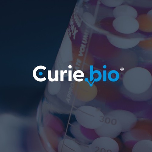 Biotech Wordmark for Curie.bio