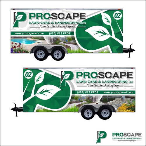 PROSCAPE VAN WRAP DESIGN