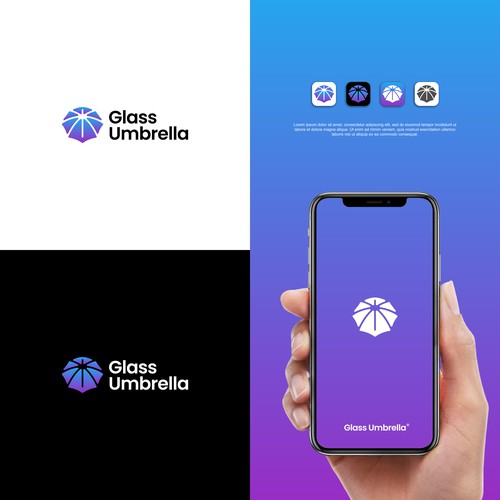 Glass Umbrella Company Logo