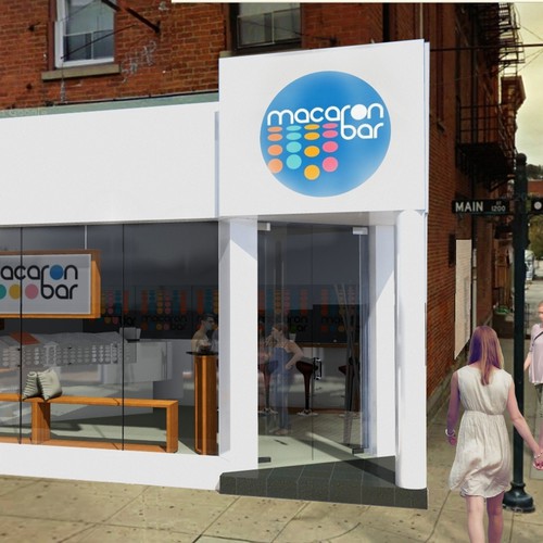 Creating a retail storefront illustration