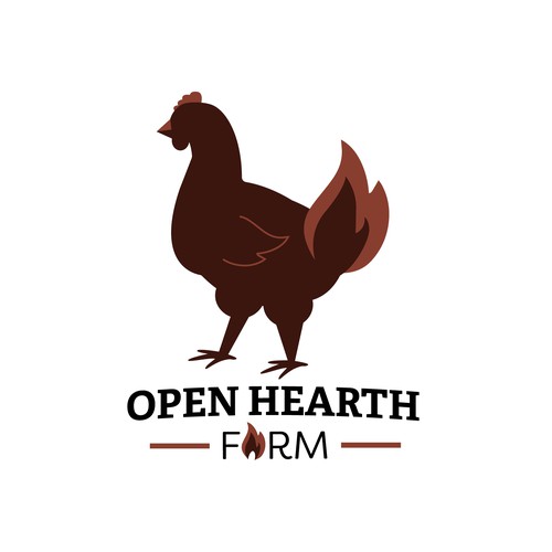 Bold Logo For Chicken Farm