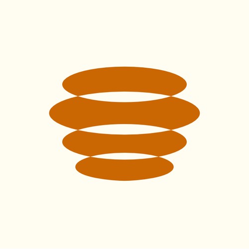 Logomark and type for a retailer of premium, raw honeys.