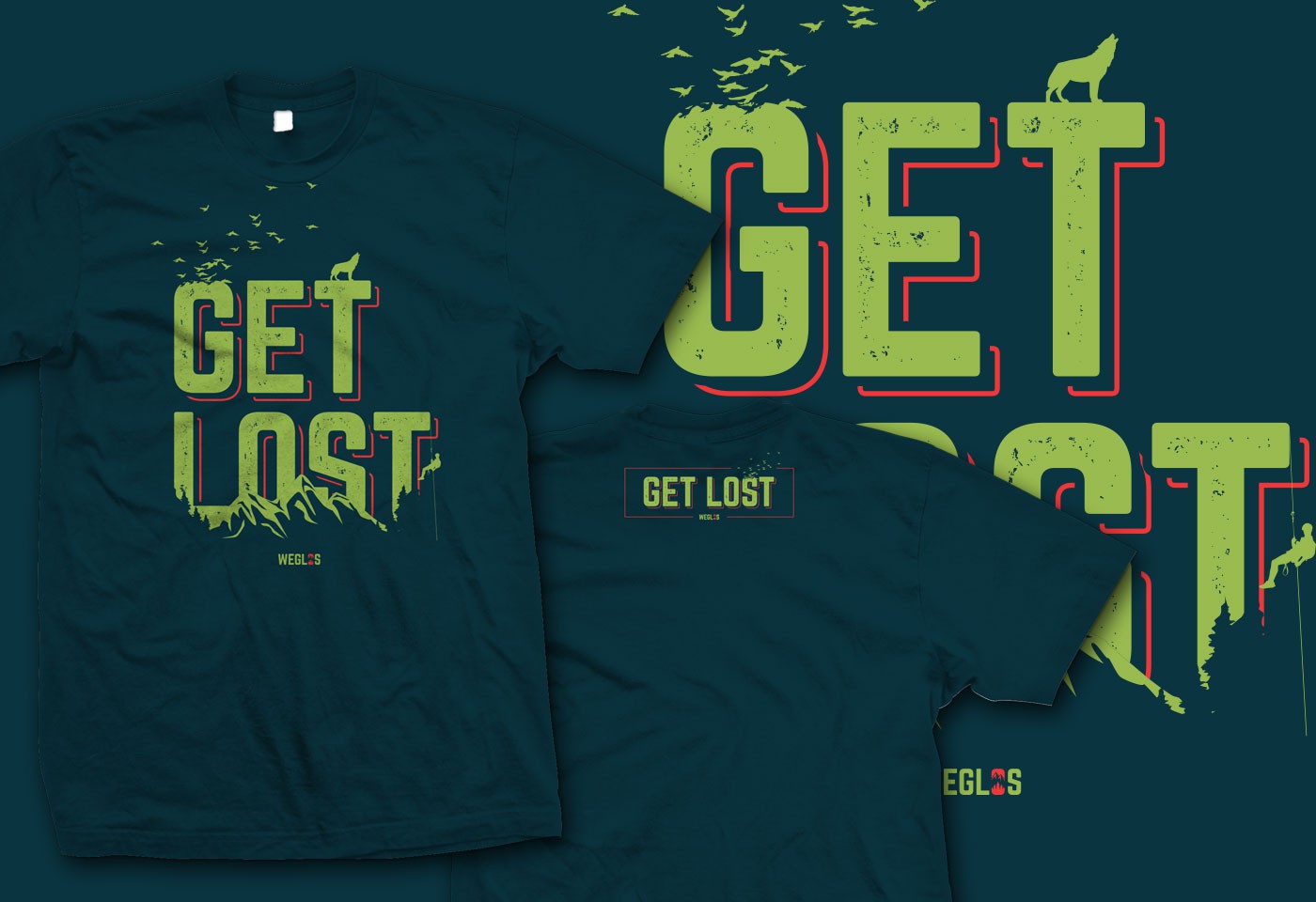 We need a cool t-shirt design for our OUTDOOR and ADVENTURE company.