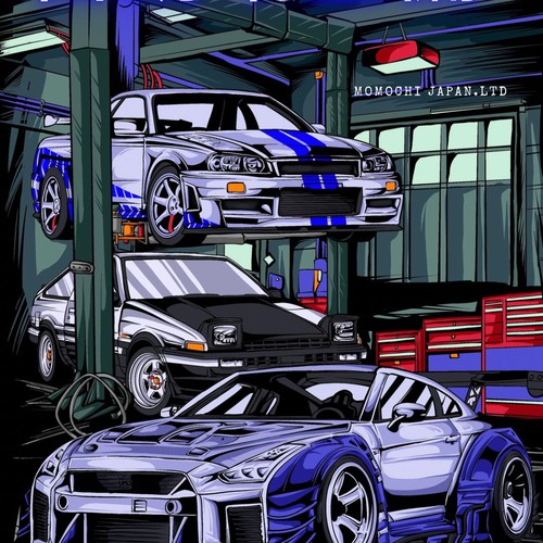 Japanese Car and Garage 