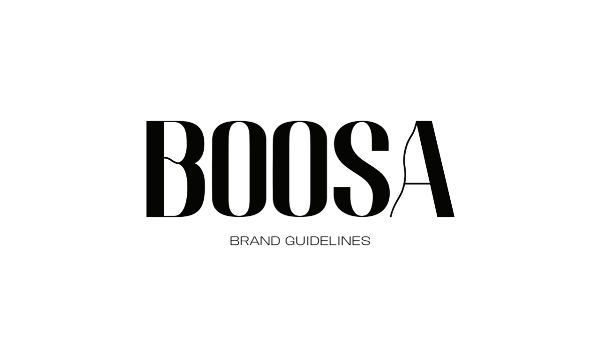 Boosa Beauty Packaging Design 