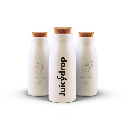 Juicydrop – Cold Press Juice Bar Branding & Packaging