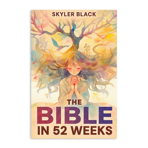 Painterly Book Cover for Yearlong Women's Bible Study
