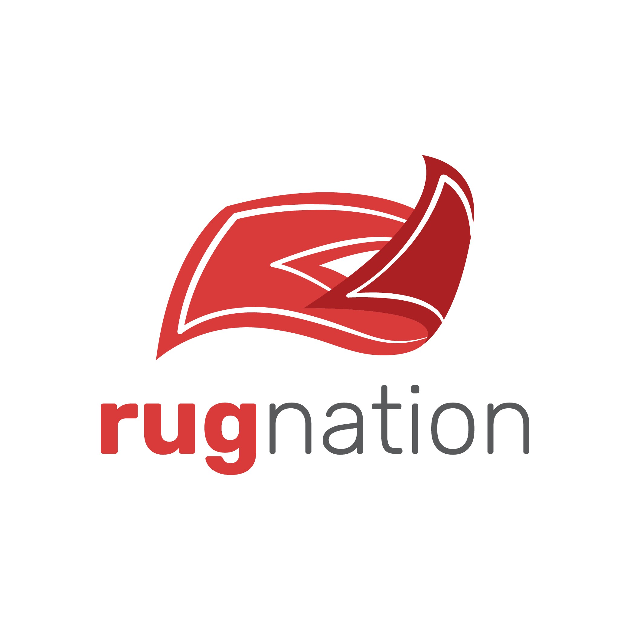 地毯/地毯的网上书店-“rugnation”的标志