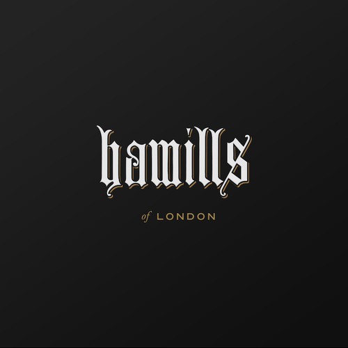Logo concept for Hamills of London