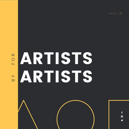 Artist Studio Website