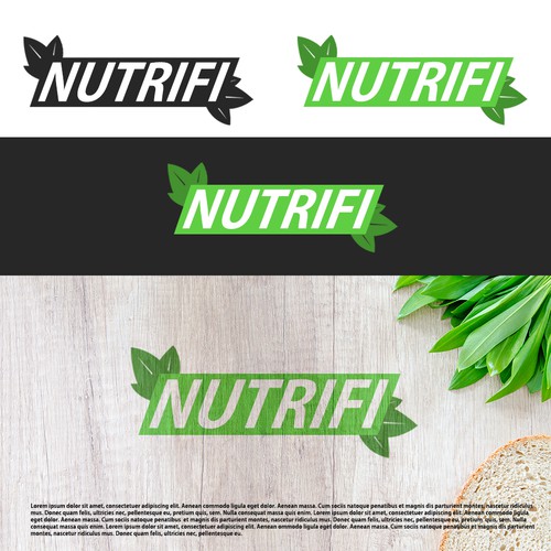 Logo concept for subscription based vitamin and nutrition service