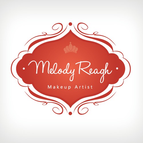  logo for Melody Reagh, Makeup Artist