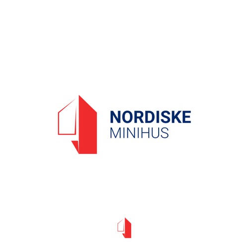 Modern logo concept for Nordiske Minihus