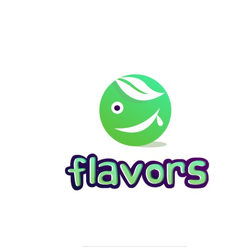 Flavors logo design 