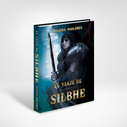 Cover for a Fantasy Novel about young warrior Silbhe