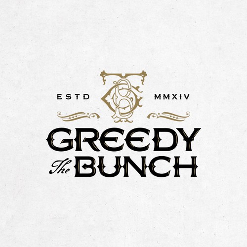 Logo for The Greedy Bunch.