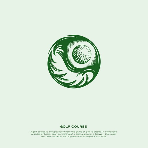 Golf course logo