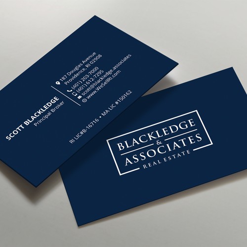 Business card and stationary package design