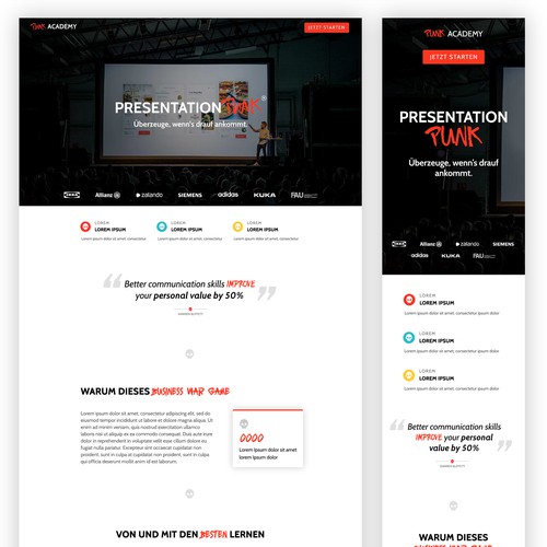 Responsive Landing Page