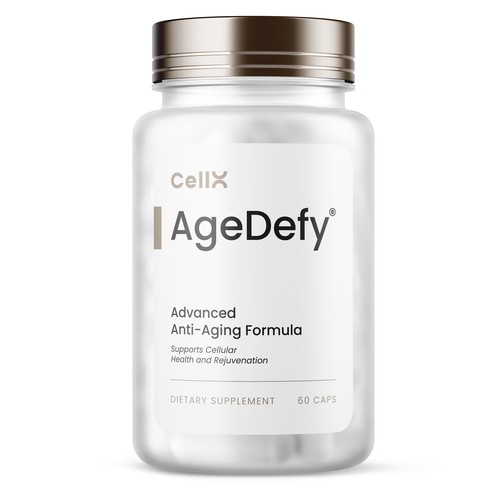 Cellix Supplement Label Design