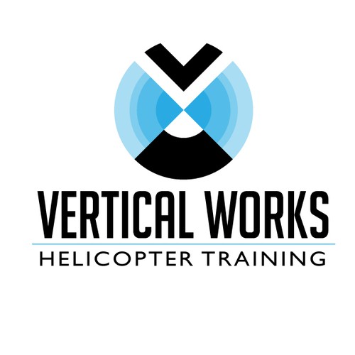 Custom logo design for helicopter training