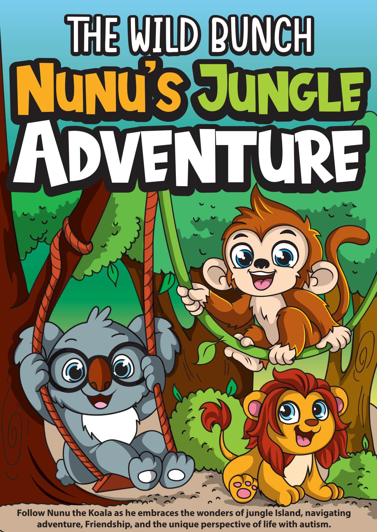Coloring Book: Nunu's Jungle Adventure