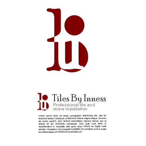 Create a stylish/professional logo and business card for a creative floor and wall tiling company