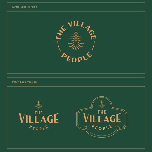 Classic PUB logo for The Village People