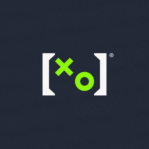 A modern, high-tech logo for football wearable app