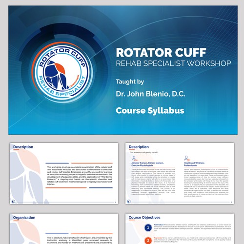 Rotator Cuff Rehab workshop Presentation