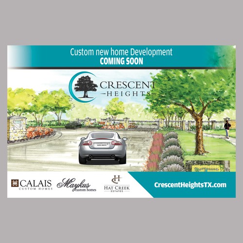 Residential Development On-Site Billboard