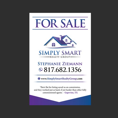 For Sale/Real Estate Signage