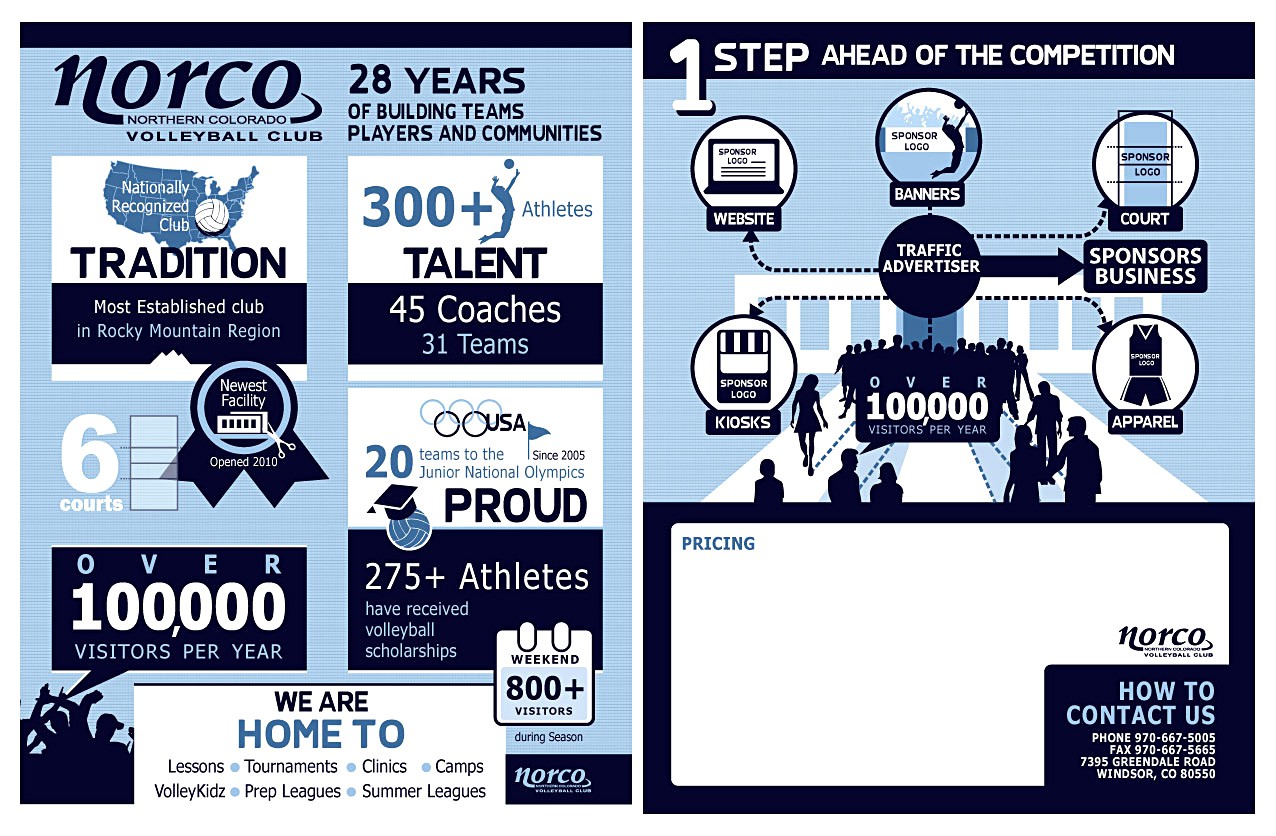 Volleyball Club seeks fun marketing collateral      *INFOGRAPHIC * INFOGRAPHIC * INFOGRAPHIC *