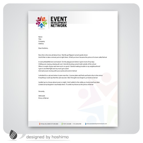 STATIONERY | Event Development Network