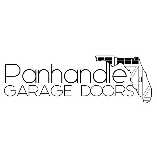 Simple Logo Concept for Garage Door Company in the Florida Panhandle