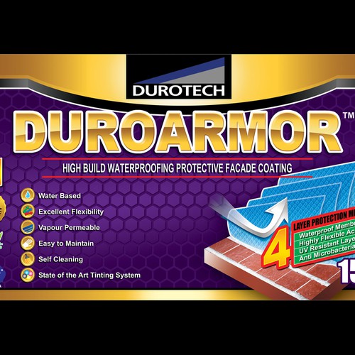 product label for Durotech Industries