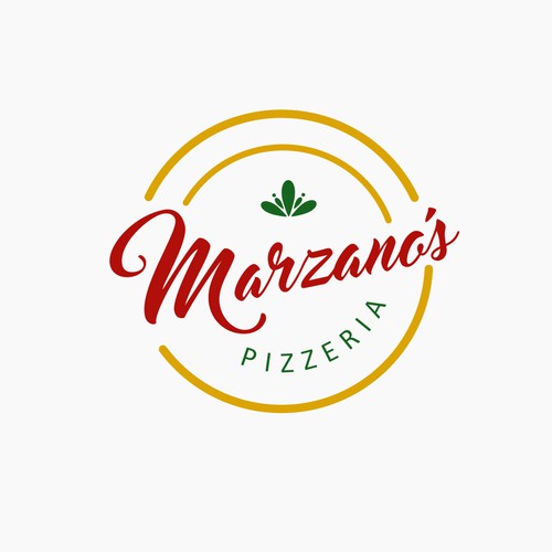 Logo design concept for Marzano's Pizzeria
