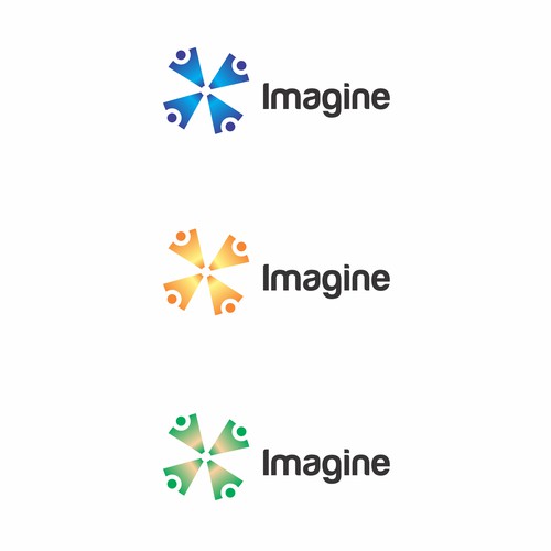 Create a logo for a financial literacy program called Imagine