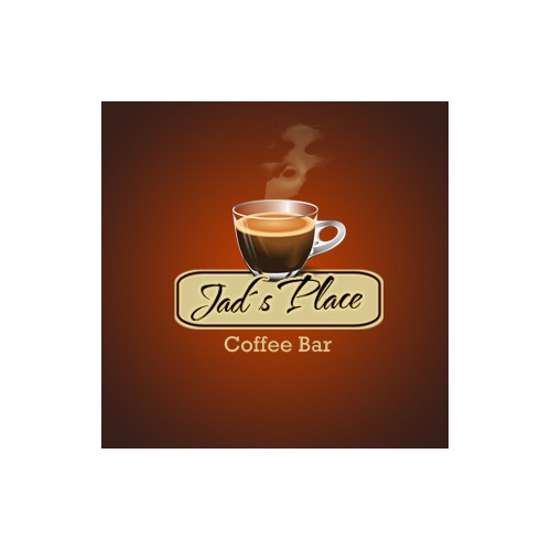 Funky, Upmarket Coffee Bar Logo