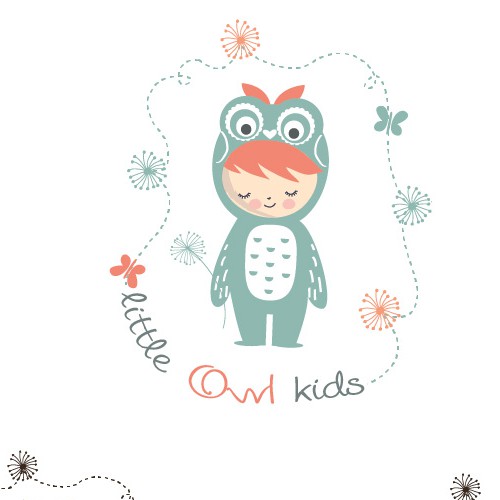 Little Owl Kids - quirky boutique online children's clothes store looking for a fresh and cute logo!