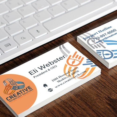 Creative Business Card for Creative Tech!